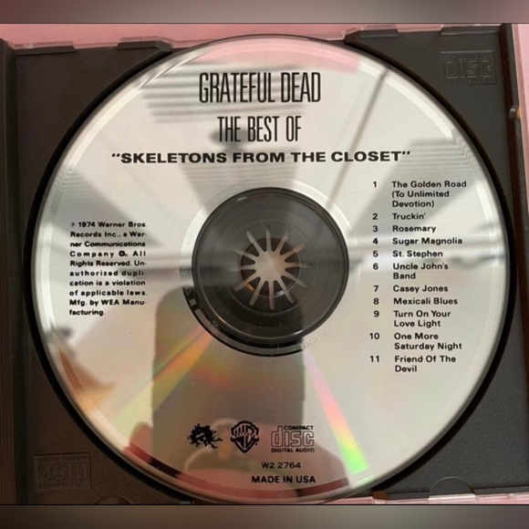 Grateful Dead – The Best Of: Skeletons From The Closet
Cd - Picture 4 of 5